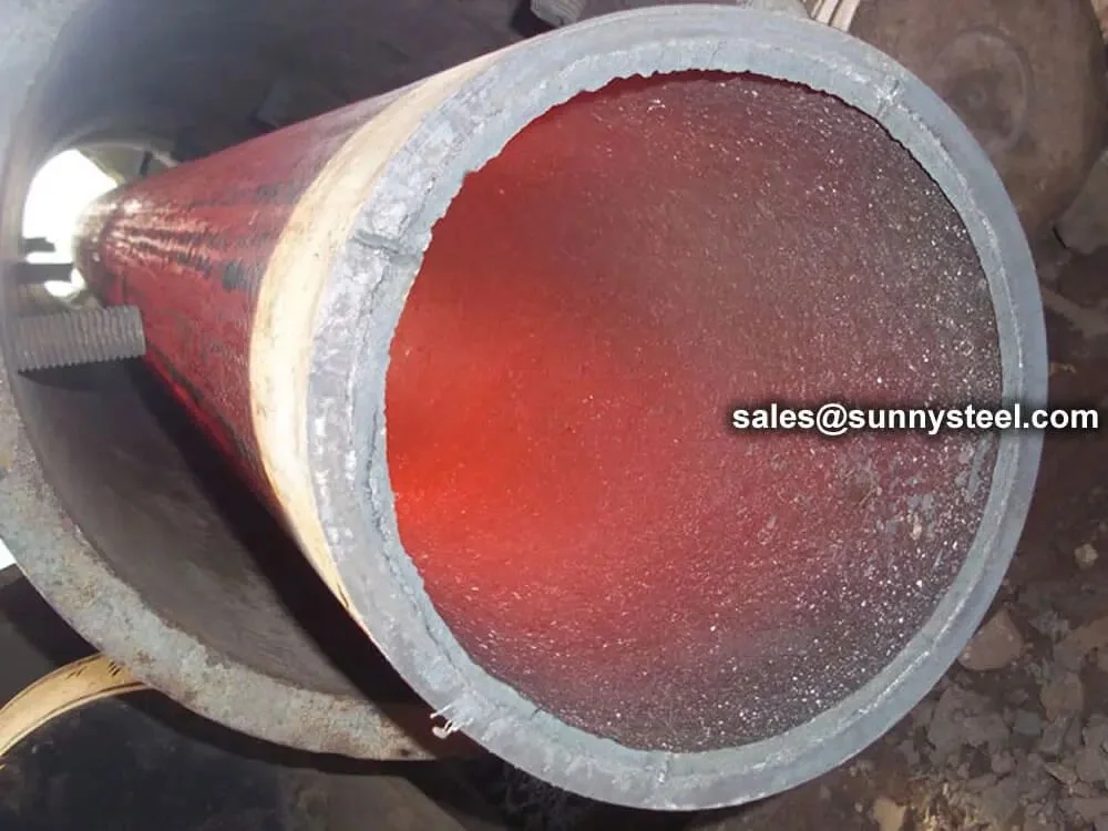 Self-Propagating Ceramic Steel Pipe