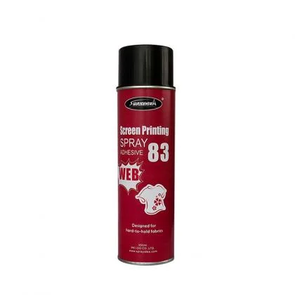 Temporary Fabric Screen Printing Frame Heat Transfer Adhesive Spray