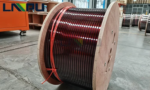 0.45-6mm Enameled Square Aluminum Wire