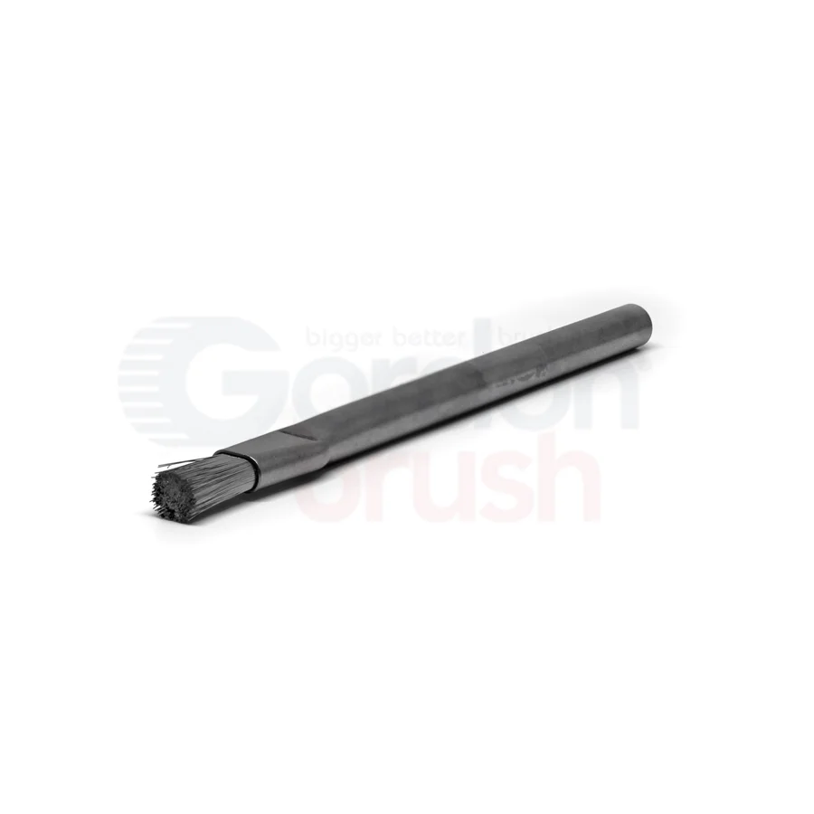 Conductive Applicator Brush — 0.006" Stainless Steel Wire / 3/8" Diameter Stainless Steel Tube Handle