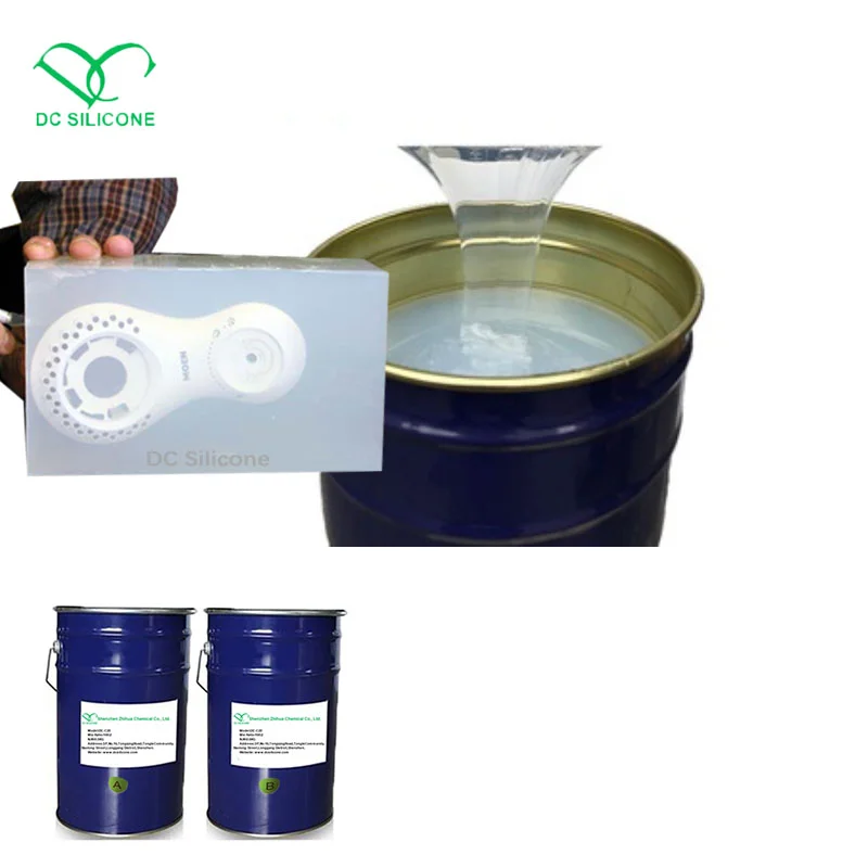 DC-A40 Silicone Rubber 40 Shore Silicone for Artificial Stone Sculpture Prototype
