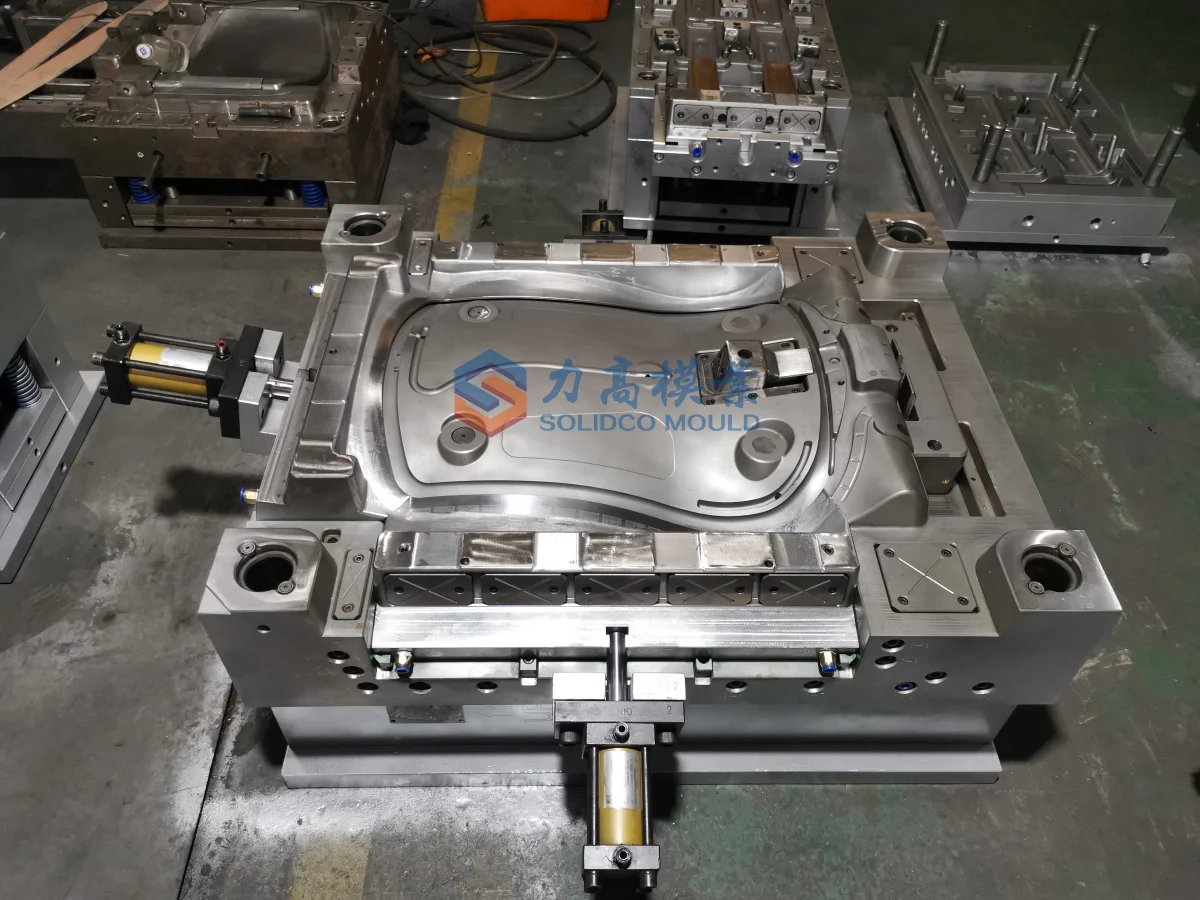 Customized High Precision Office Mesh Back Mould Chair Base Office Chair Part Plastic Injection Mold Office Chair Seat Mould