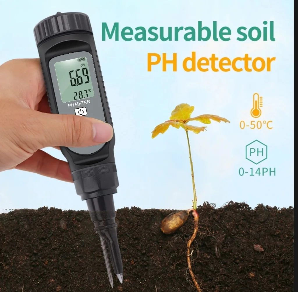 PH-808 Waterproof Pen-type Soil pH Meter