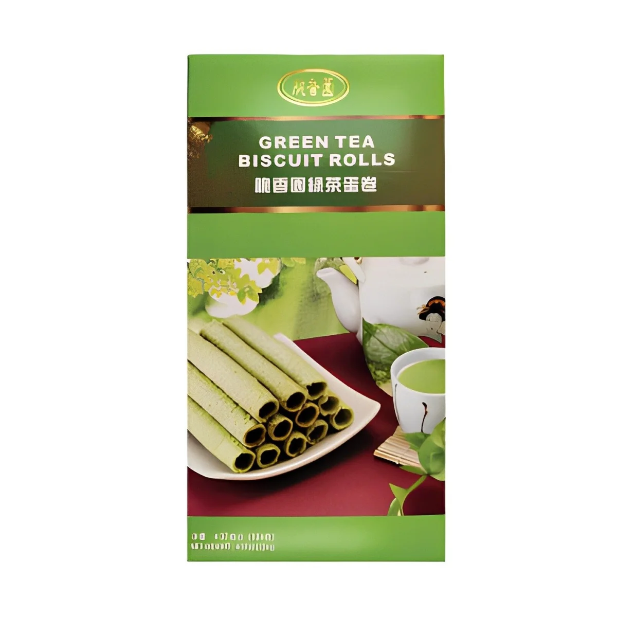 Green Tea Biscuit Rolls