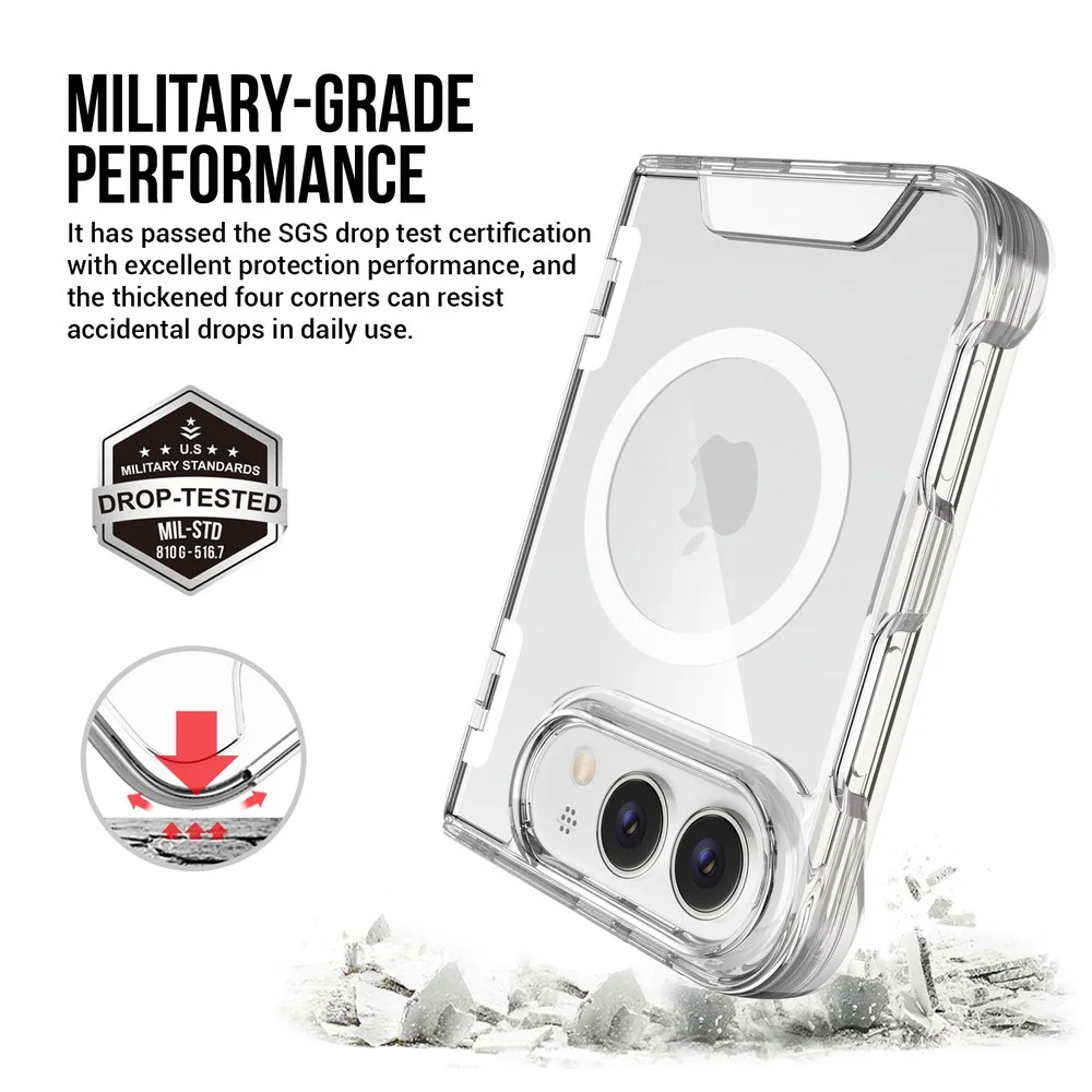 Space Magnetic Case for iPhone Duo (Hinge + Kickstand) B