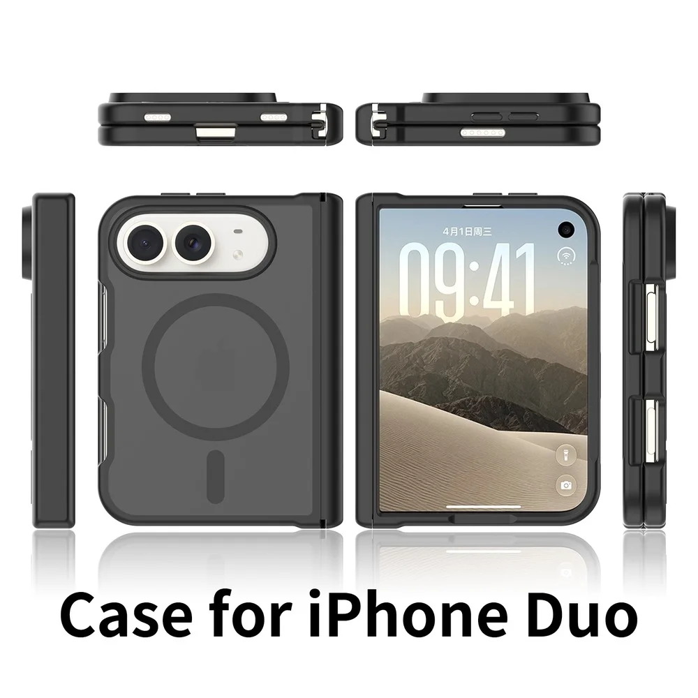 Silver-Shield Magnetic All-in-One Case for iPhone Duo (with Side Cover)