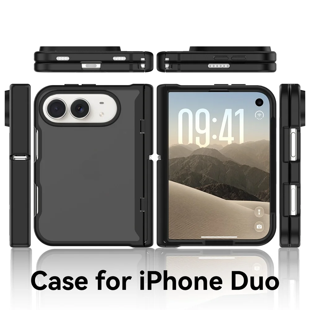 Silver-Shield All-in-One Case for iPhone Duo (Spring Side Cover + Kickstand)