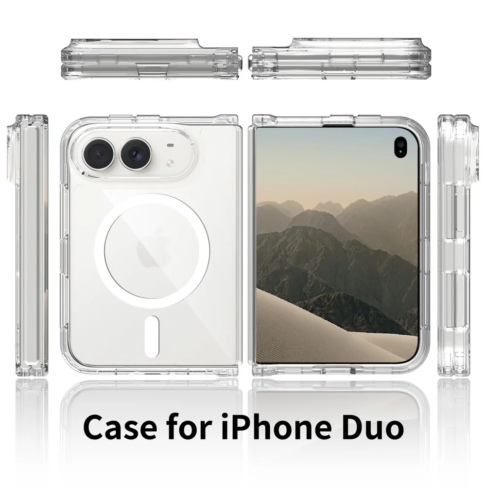 Anti-Scratch Magnetic One-Piece Case for iPhone Duo 2.0