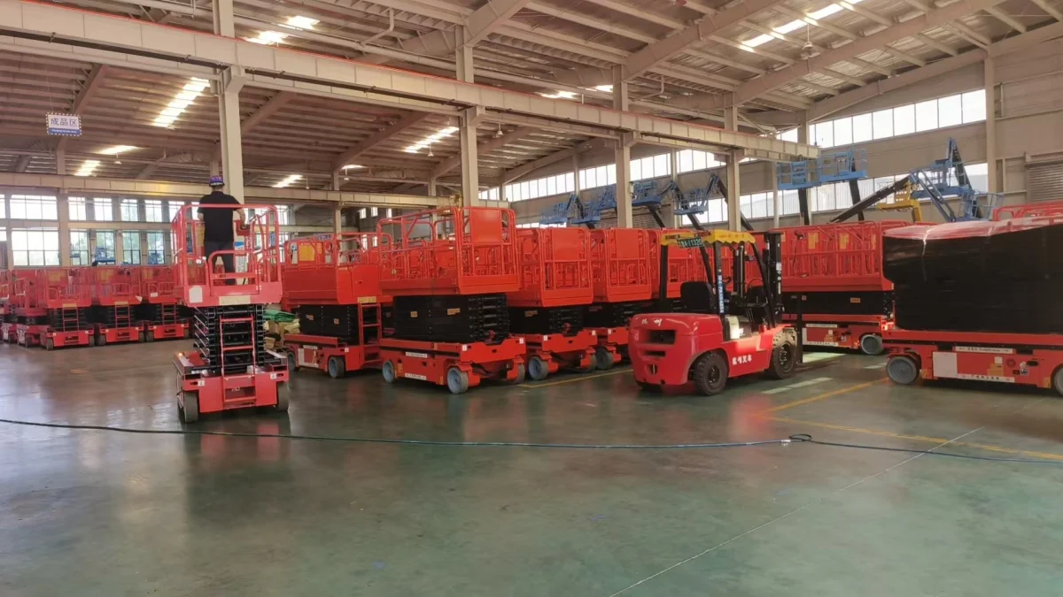Boom Lift Cherry Picker Aerial Work Platform 12-18 m - CE Certified