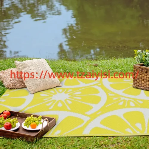 Portable Plastic Beach Mat for Convenient Outdoor Adventures