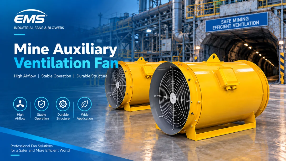 Mine Auxiliary Ventilation Fan