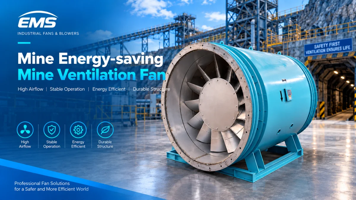 Mine Energy-saving Mine Ventilation Fan