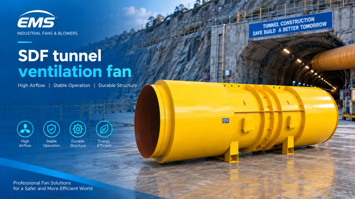 SDF Tunnel Ventilation Fan