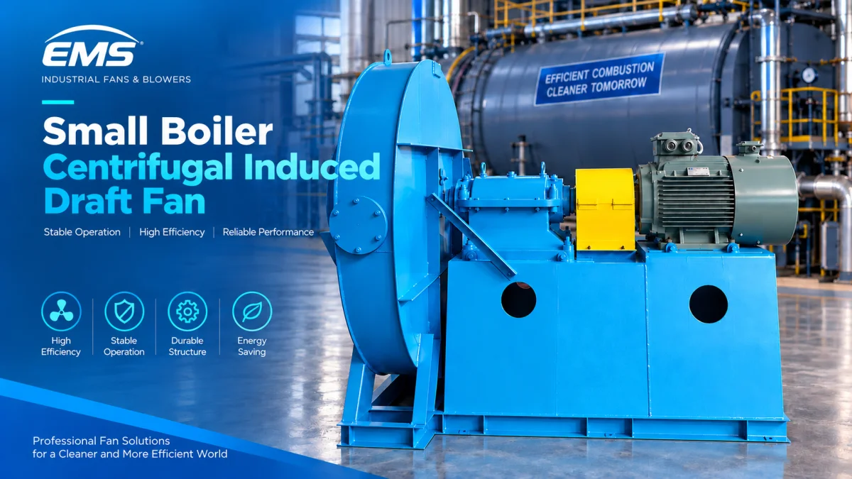 Small Boiler Centrifugal Induced Draft Fan