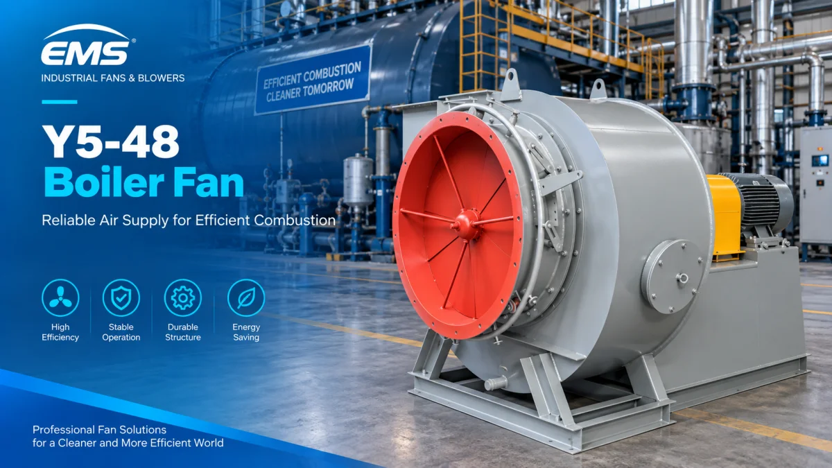 Y5-48 Boiler Centrifugal Induced Draft Fan