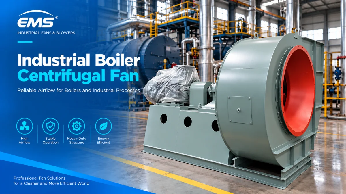 Industrial Boiler Centrifugal Fan