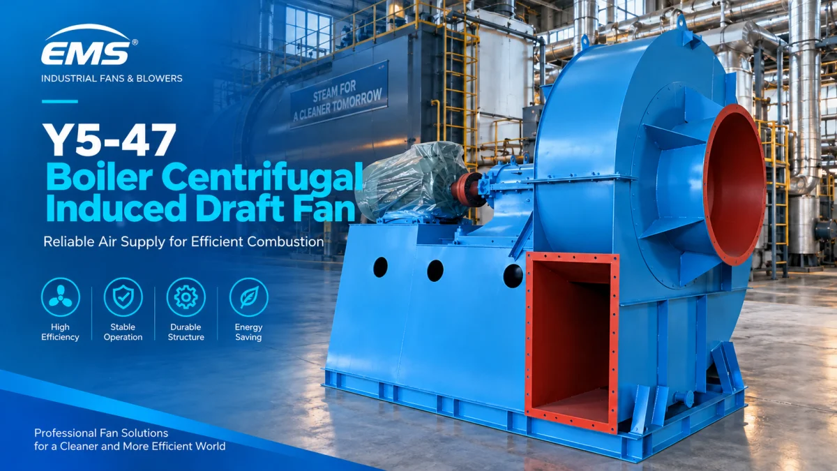 Y5-47 Boiler Centrifugal Induced Draft Fan