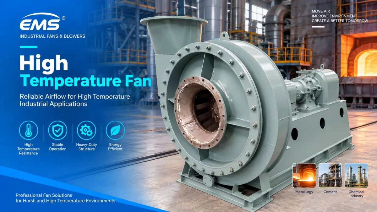 High Temperature Industrial Fan