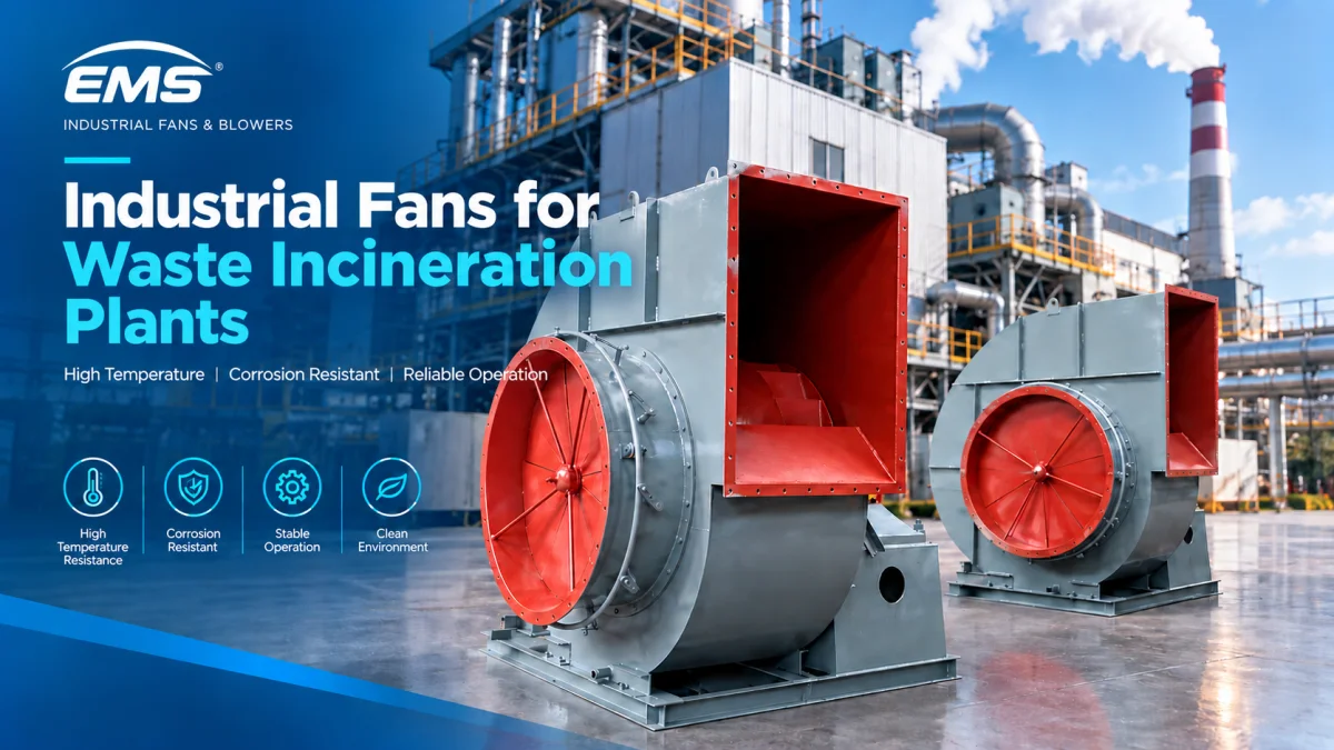 Industrial Fans for Waste Incineration Plants
