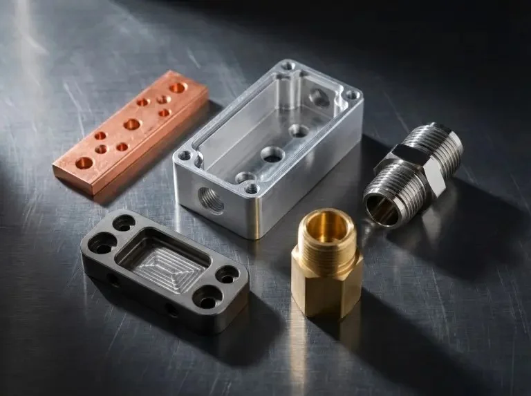 Custom CNC Machined Parts (CNC Milling & Turning)
