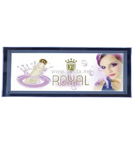 LED Acrylic Light Box - Crystal Display for Retail and Events
