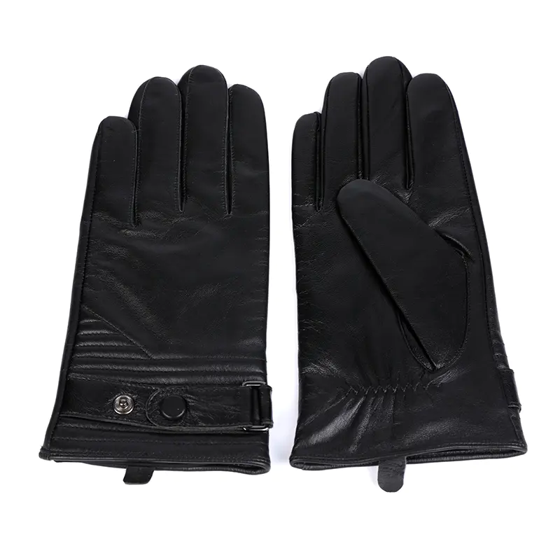 Sheep or Goat Mens Leather Gloves DHL-01 image 1
