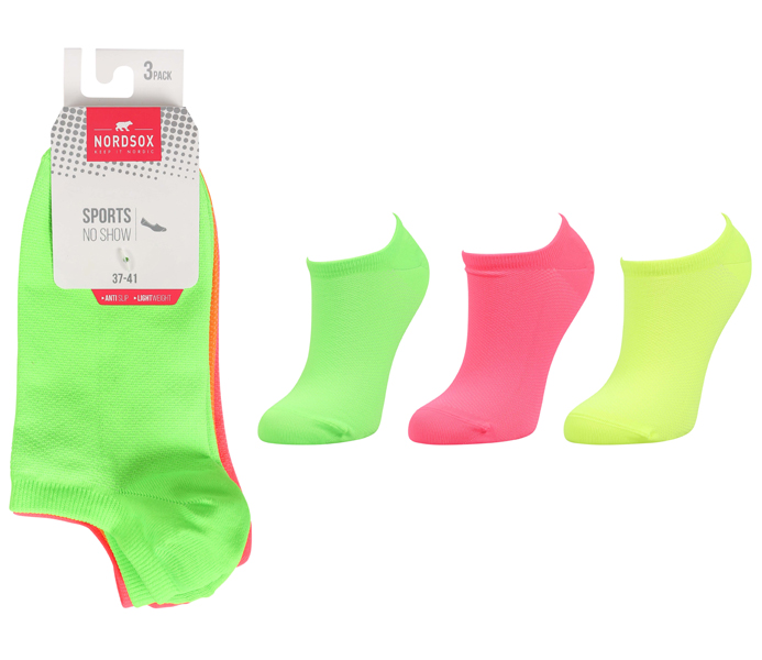 Microfiber No-Show Trainers 3-Pack – BM428