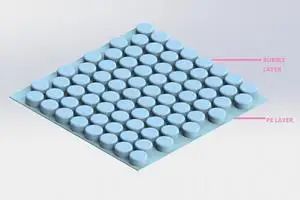 Bubble Wrap Single Screw Extruder 2 Layer Bubble Film image 5