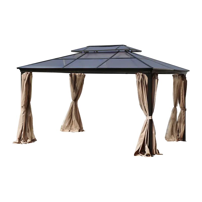 Good Stability Aluminum Outdoor Gazebo image 5