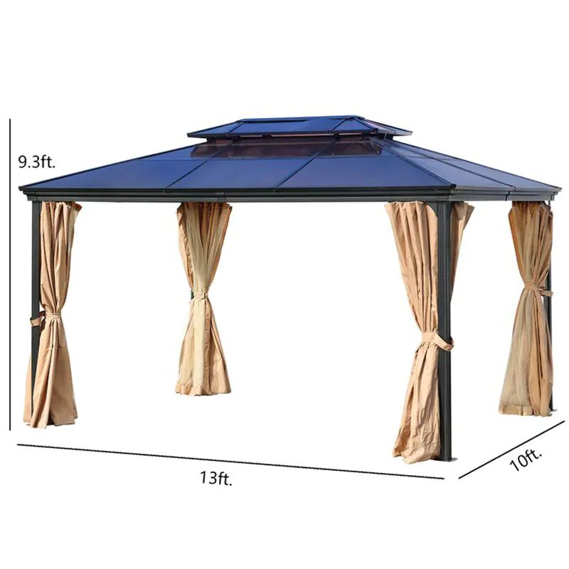 Good Stability Aluminum Outdoor Gazebo image 7
