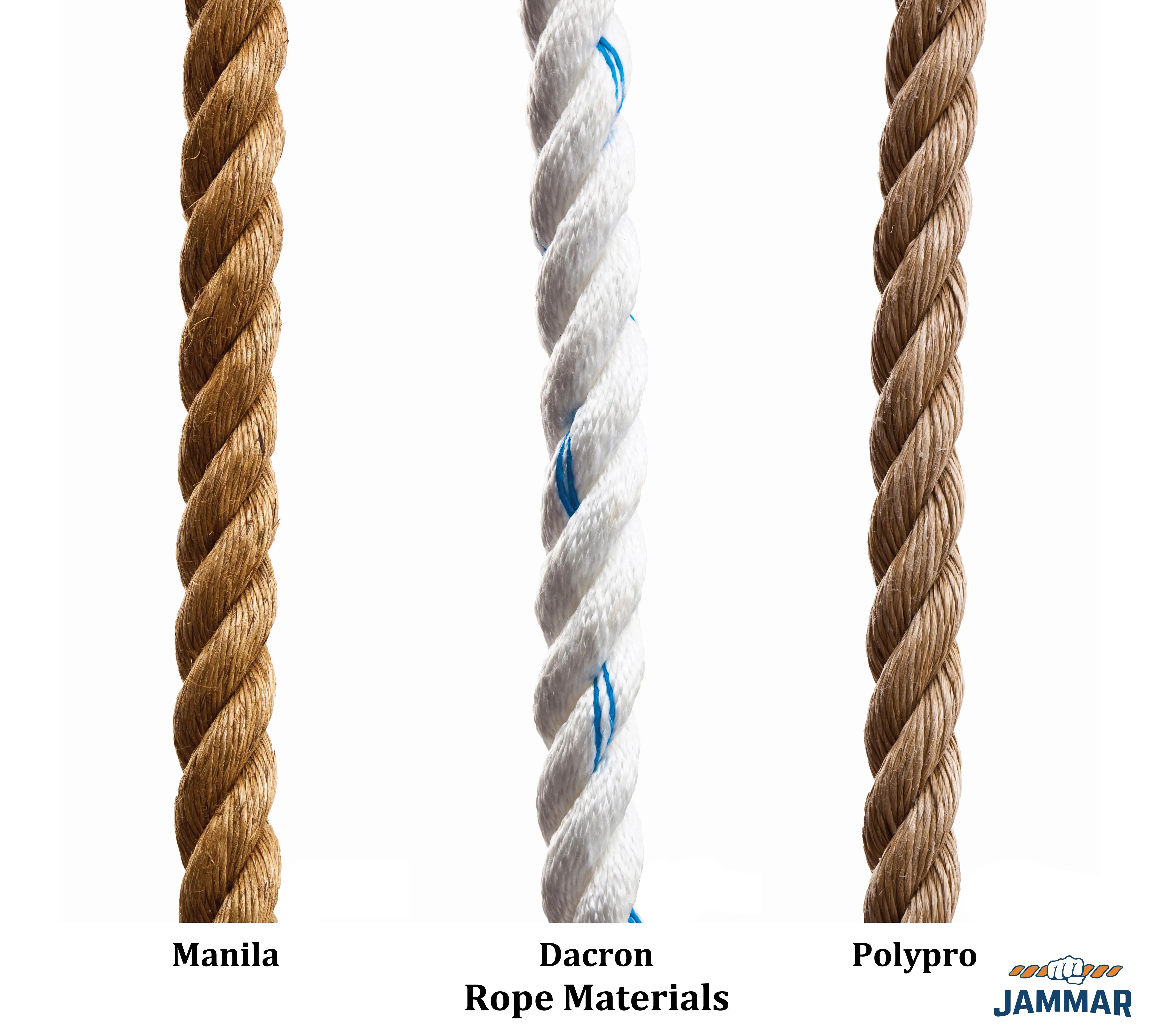 Indoor Climbing Ropes | Natural Manila image 4