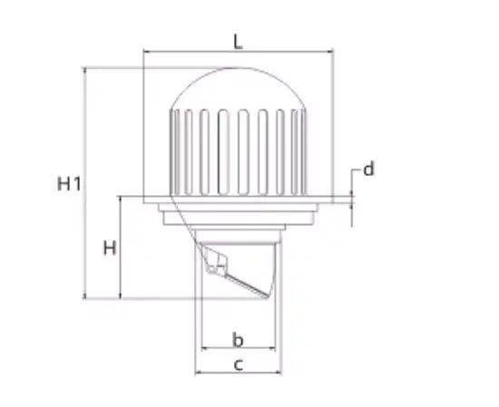 J6113-1069 Stainless Steel Floor Drain image 2