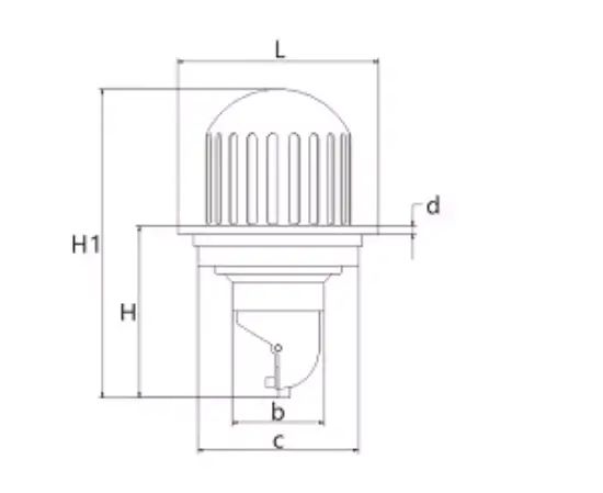 J6043-1069 Stainless Steel Floor Drain image 2