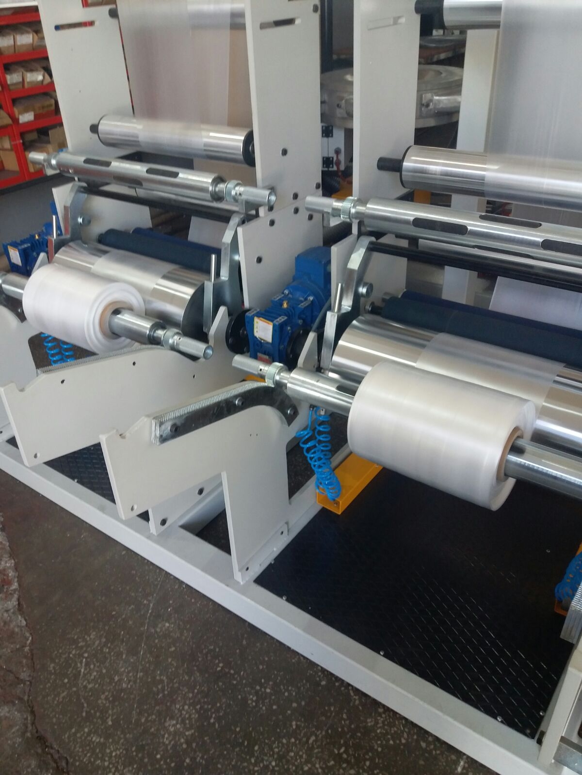 APM Ø60 HDPE Double Head Extruder Film Machine image 3