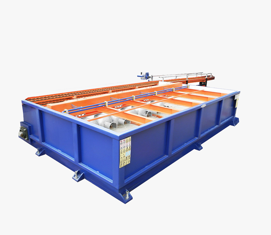 Testing Pool / Horizontal Type - LPG Cylinder Testing and Maintenance Machines image 4