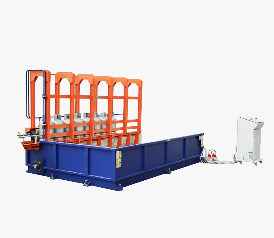 Testing Pool / Horizontal Type - LPG Cylinder Testing and Maintenance Machines image 5