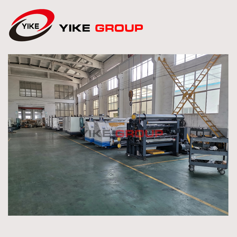 3 Ply Automatic Corrugated Cardboard Production Line image 5