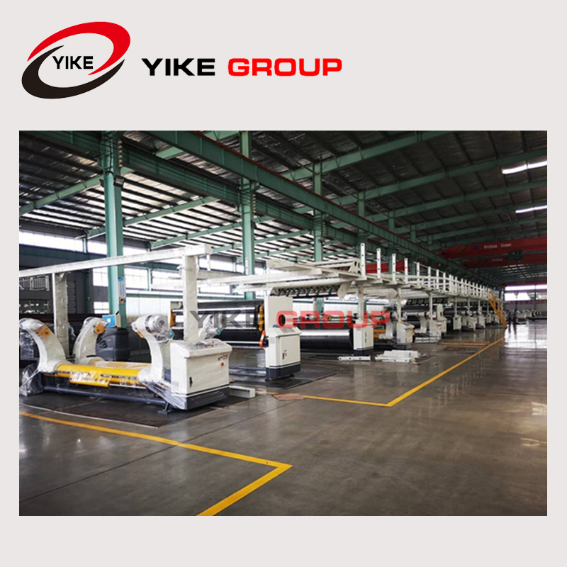 3 Ply Automatic Corrugated Cardboard Production Line image 7