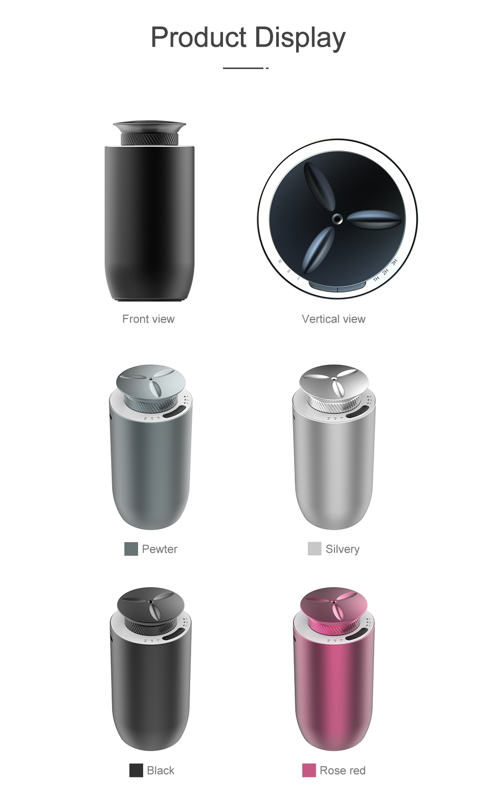 Mini Home Office Oil Dispenser Desktop Car Diffuser image 11