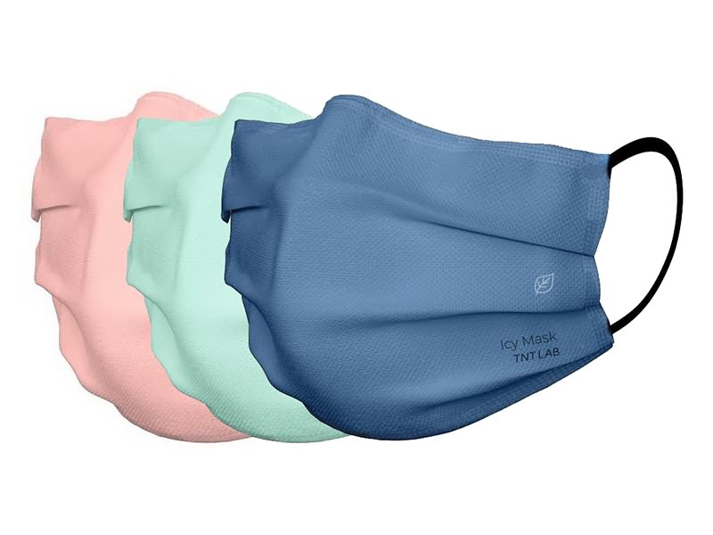 3 Ply Disposable Icy Scented Face Mask (Pink: Mint Peach, Green: Mint Lime, Blue: Mint Citrus) image 1
