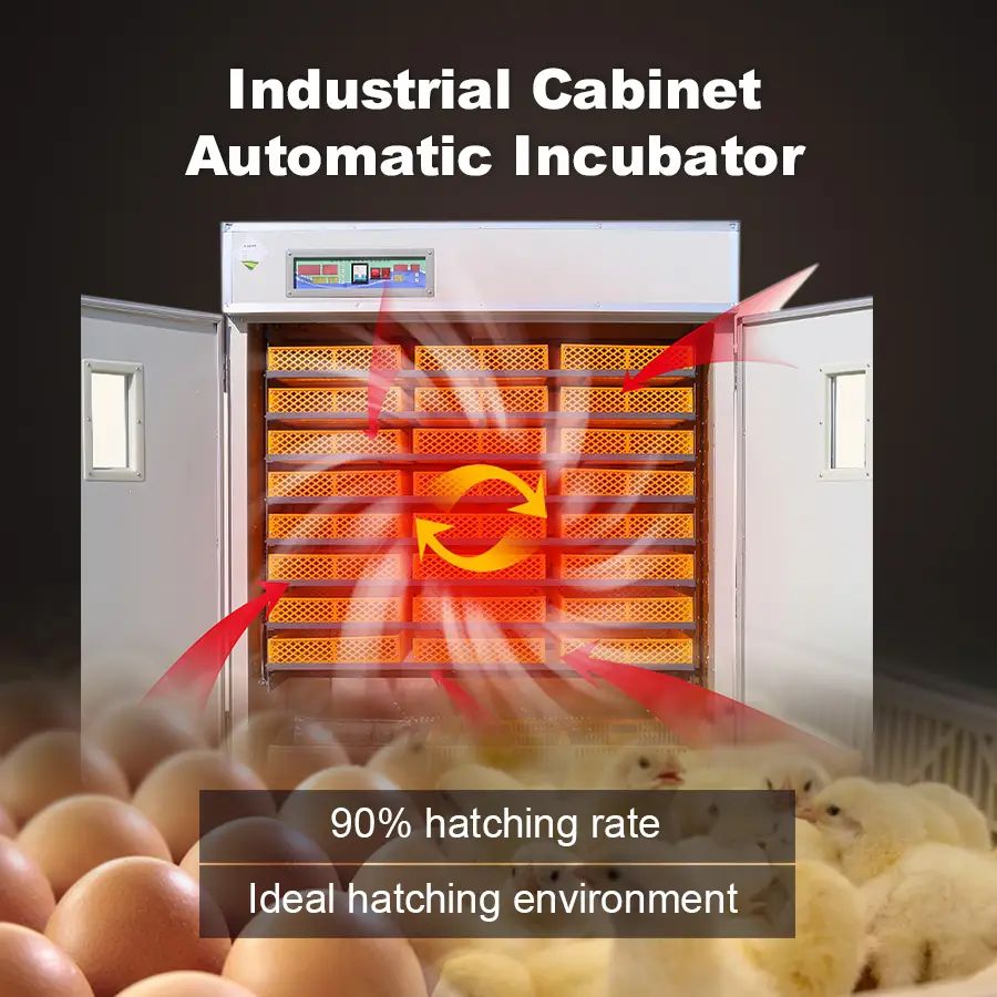 Poultry Farm Agricultural Machinery Automatic Chicken Egg Incubator Hatching 10000 Eggs image 3