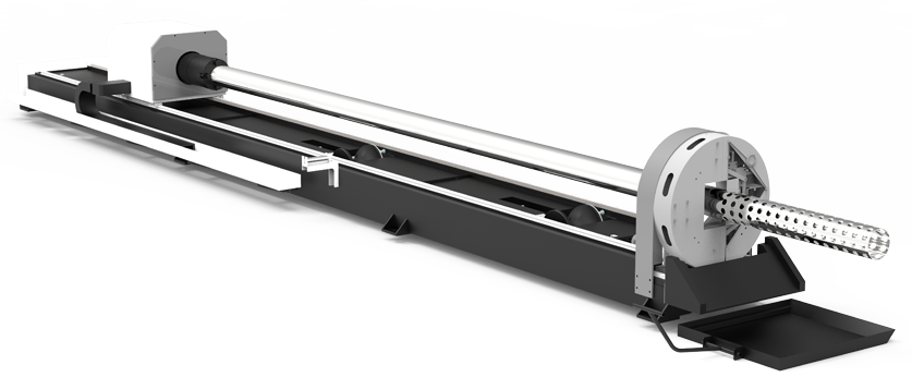 Enclosed Sheet & Tube Metal Fiber Laser Cutting Machine with Protective Cover and Exchange Table image 14