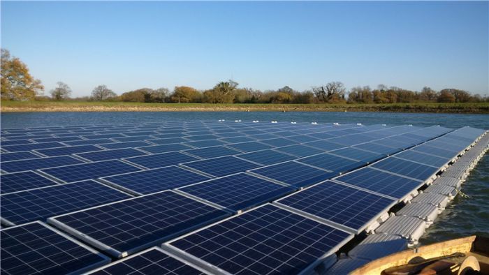 Floating Solar Power Farm System image 1