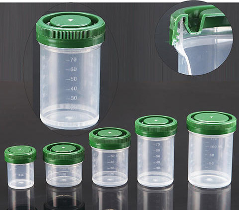 Urine Specimen Containers, Screw Cap, 3OZ/90ml