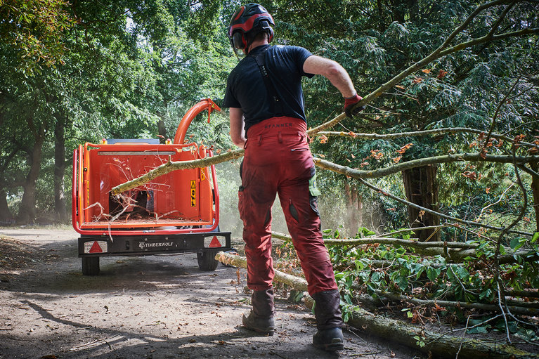 Timberwolf TW 280HB HYBRID Wood Chipper image 4