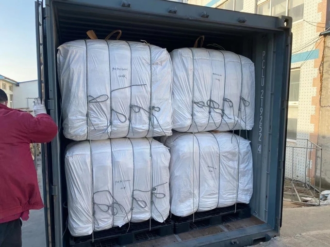Wearproof Chemical Bulk Bags Dustproof 1000kg Container Parallel Bottom image 2