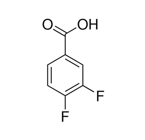 3,4-Difluorobenzoic acid 455-86-7 image 1
