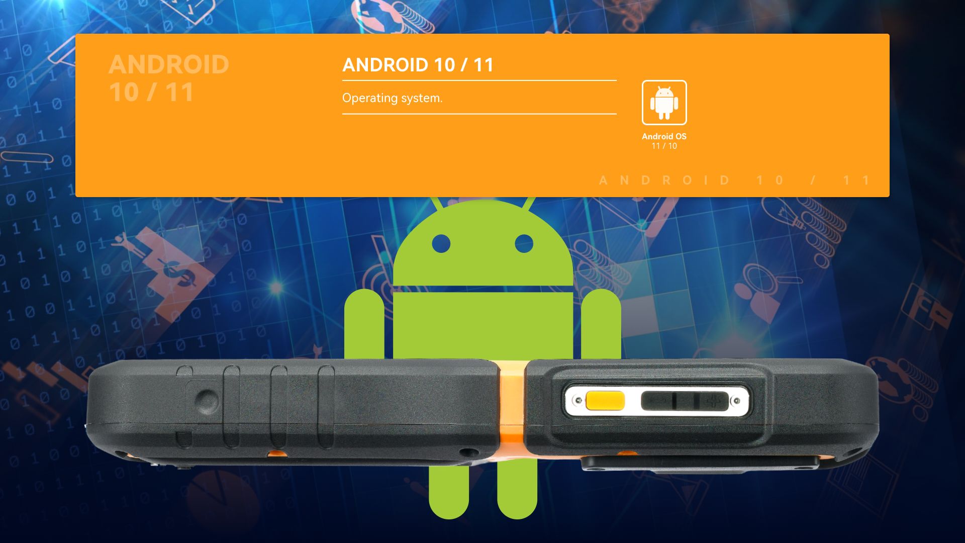 HUGEROCK S50 RUGGED PDA - 4.5 Inch T9 Keyboard Mobile Handheld image 8