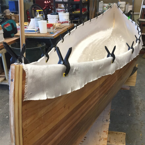 Wood Canoe Craft Shelf image 7