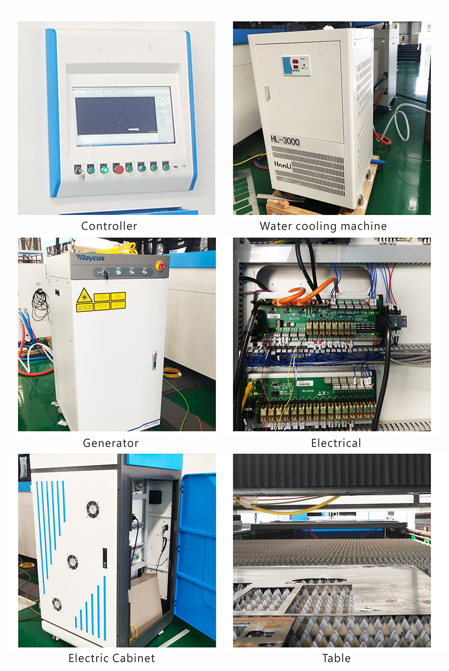 6020-JPT6000W Exchange Table CNC Laser Cutting Machine image 8